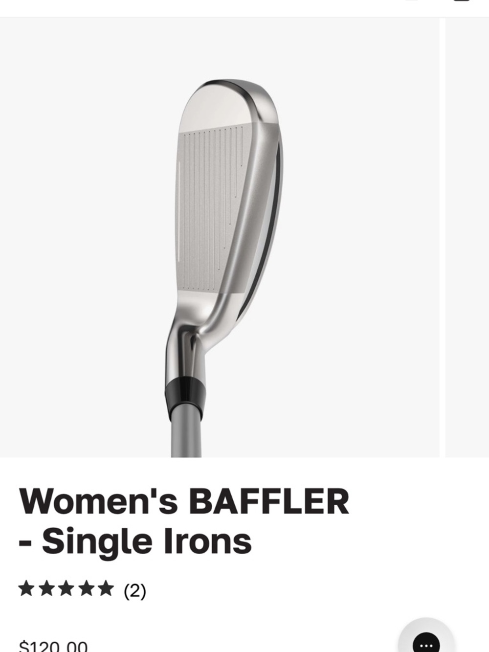 Cobra Women's BAFFLER iron 6-P 2026. - Picture 2 of 16